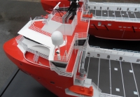 customized model of Platform Supply Vessel of type STX PSV 09 CD & Multipurpose Supply Vessel of type UT 755L
